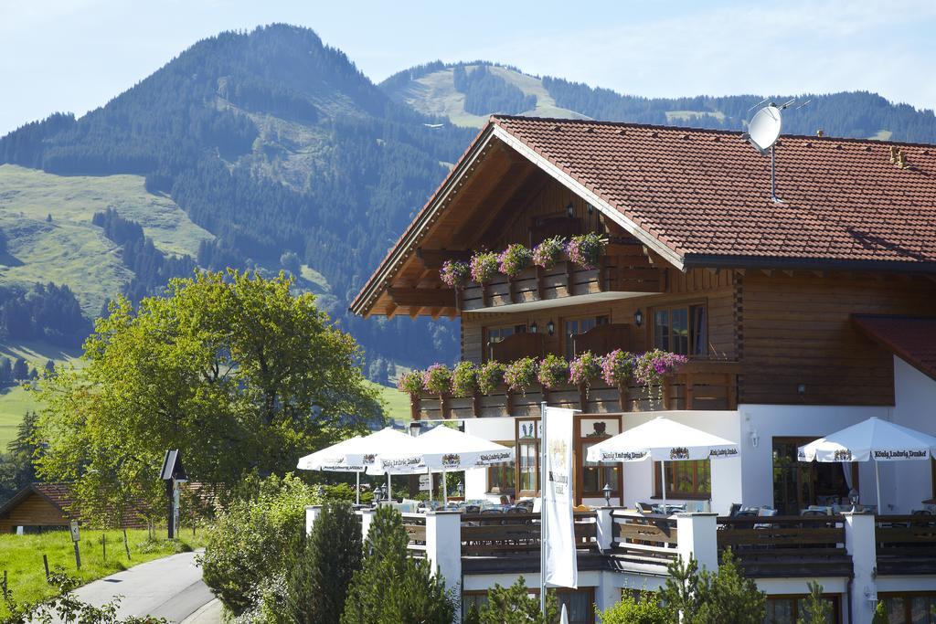 Hotel Garni Oberdorfer Stuben Obermaiselstein Eksteriør billede