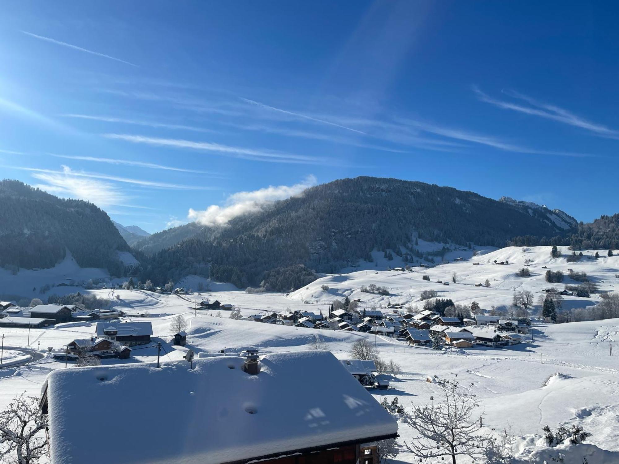 Hotel Garni Oberdorfer Stuben Obermaiselstein Eksteriør billede