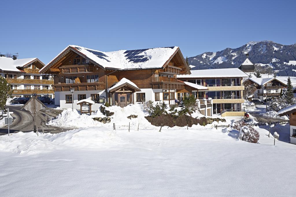 Hotel Garni Oberdorfer Stuben Obermaiselstein Eksteriør billede