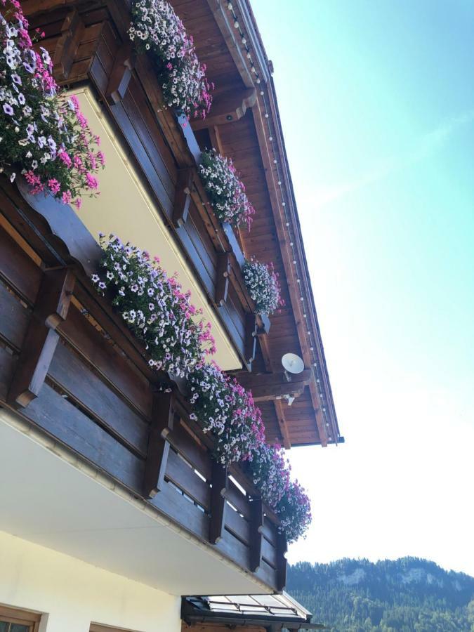 Hotel Garni Oberdorfer Stuben Obermaiselstein Eksteriør billede