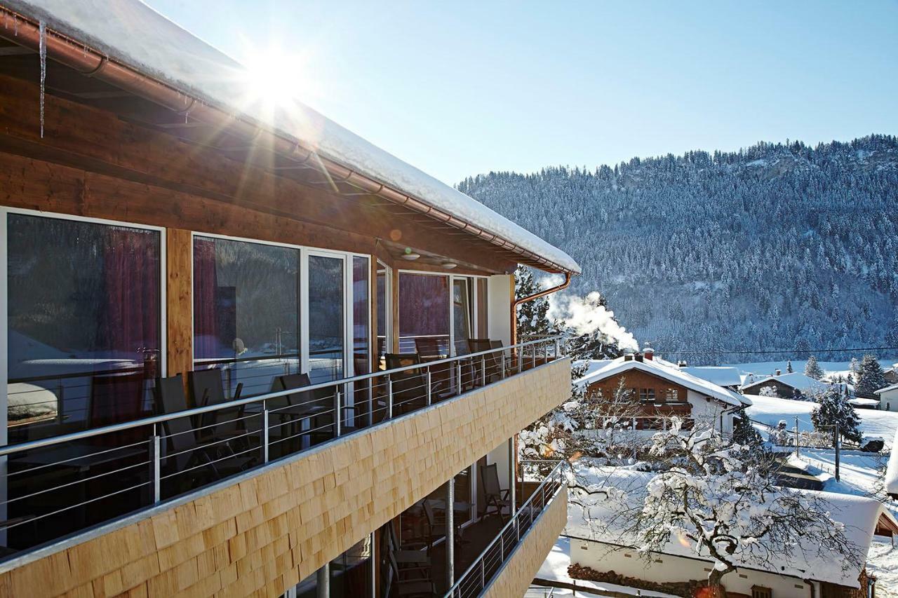 Hotel Garni Oberdorfer Stuben Obermaiselstein Eksteriør billede